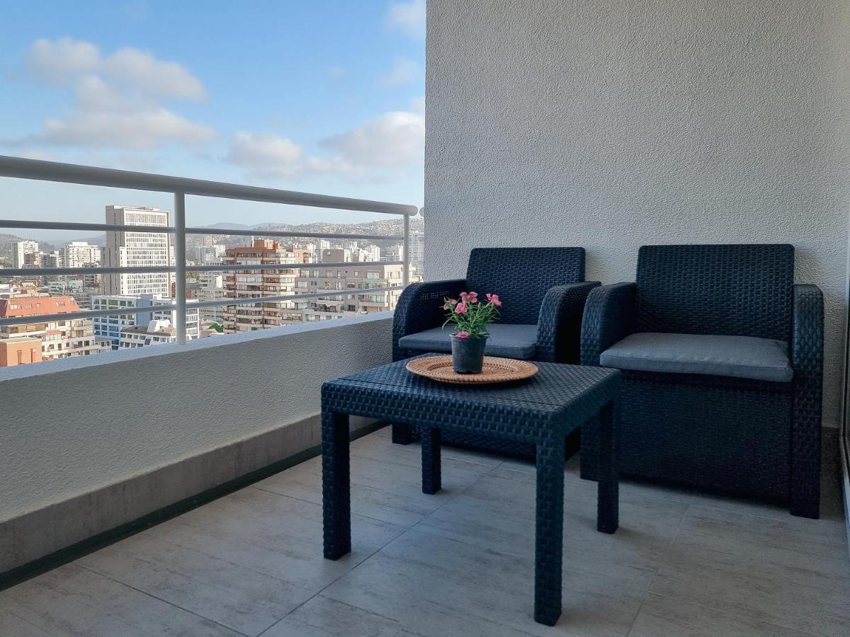 Exclusivo Departamento A Pasos De La Playa En Vina Leilighet Vina del Mar Eksteriør bilde