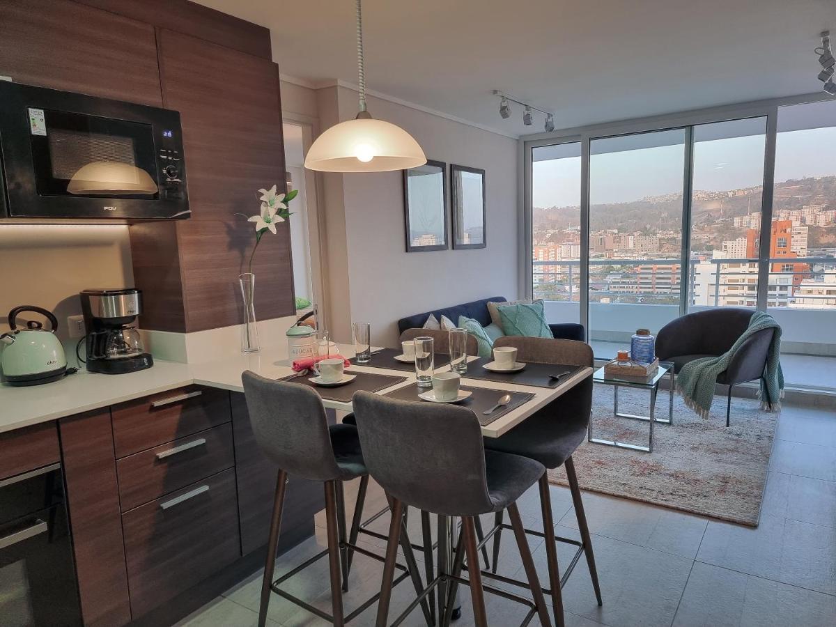 Exclusivo Departamento A Pasos De La Playa En Vina Leilighet Vina del Mar Eksteriør bilde