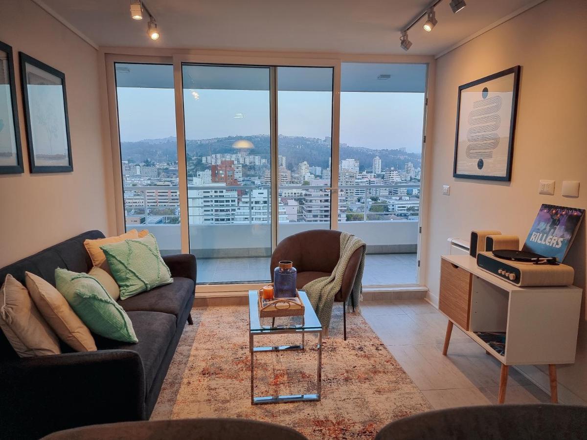 Exclusivo Departamento A Pasos De La Playa En Vina Leilighet Vina del Mar Eksteriør bilde