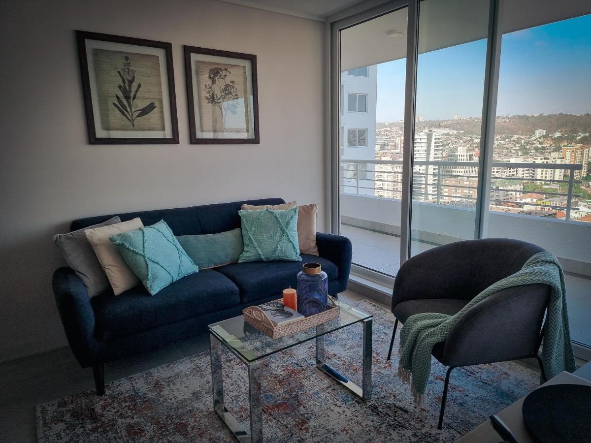 Exclusivo Departamento A Pasos De La Playa En Vina Leilighet Vina del Mar Eksteriør bilde